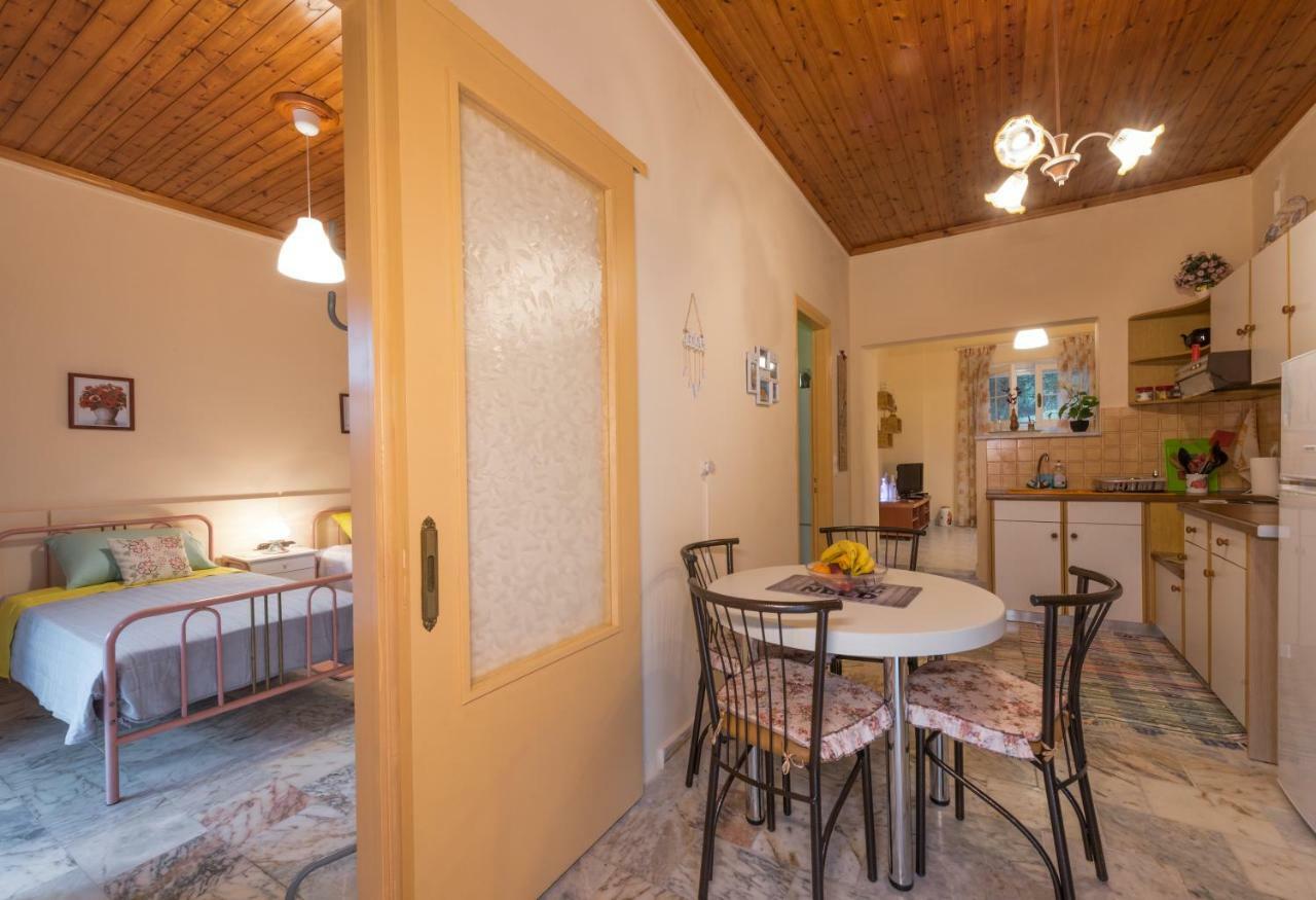 Family Holiday Apartment With Garden & Bbq Velonádes Esterno foto